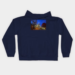 Christmas postcard from Vienna Kids Hoodie